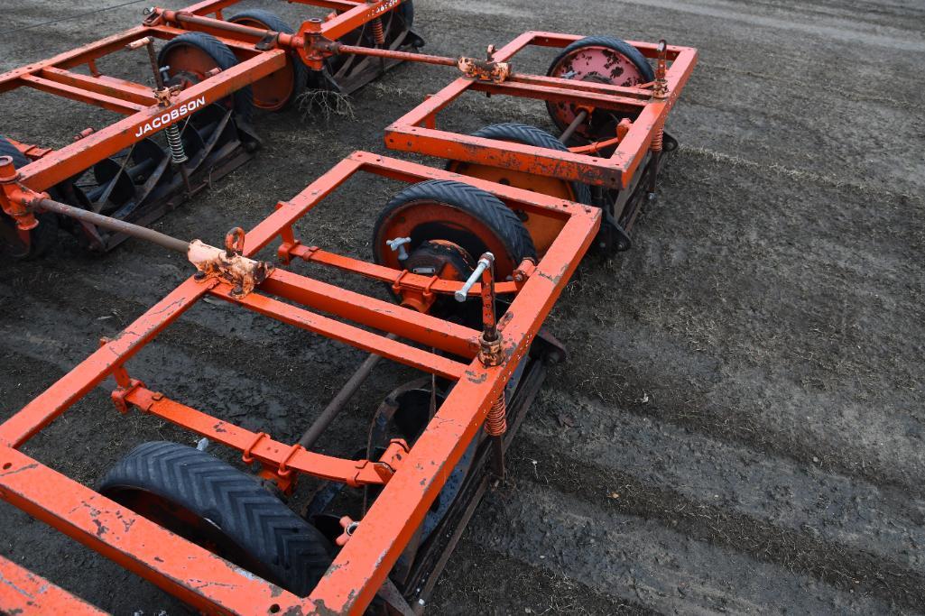 Jacobsen Blitzer 11 gang 28' pull-type fairway reel mower