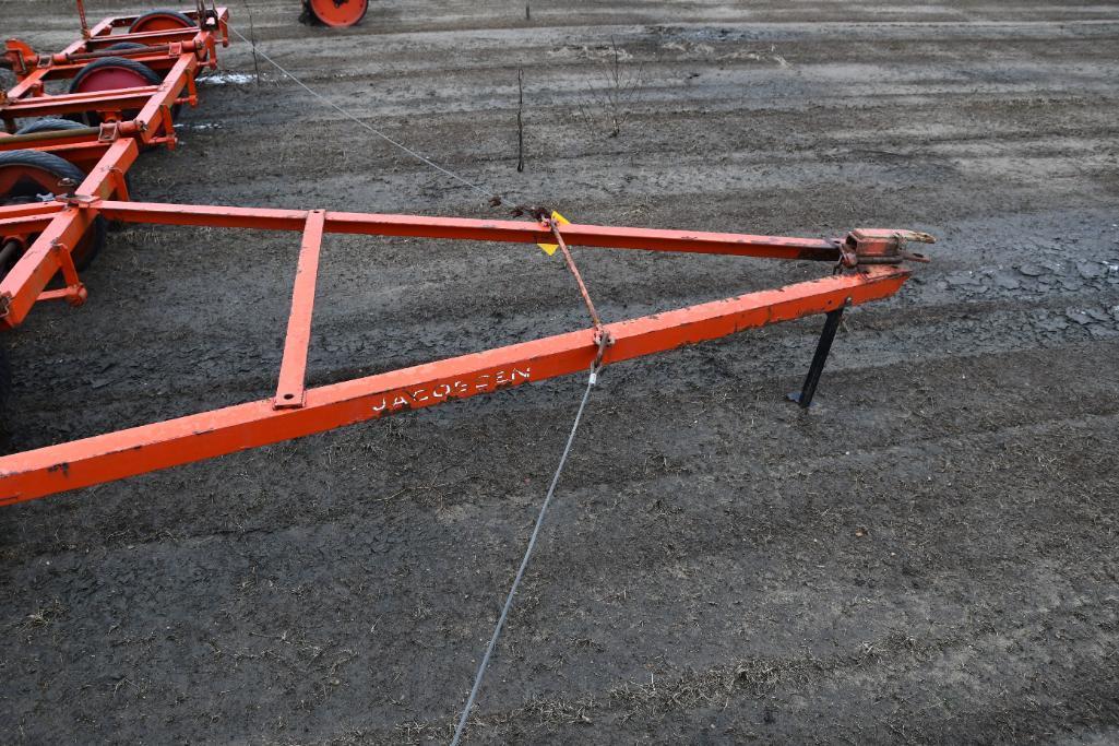 Jacobsen Blitzer 11 gang 28' pull-type fairway reel mower