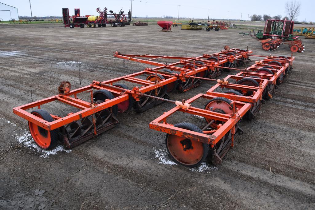 Jacobsen Blitzer 11 gang 28' pull-type fairway reel mower