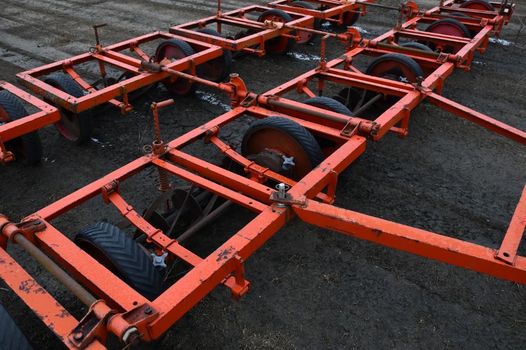 Jacobsen Blitzer 11 gang 28' pull-type fairway reel mower