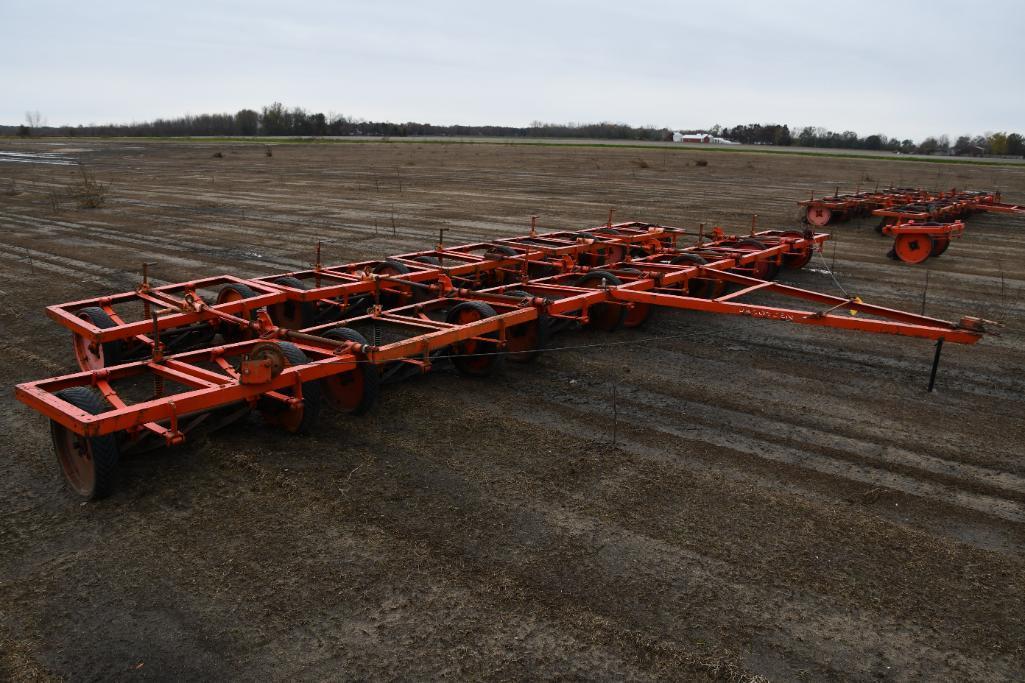 Jacobsen Blitzer 11 gang 28' pull-type fairway reel mower