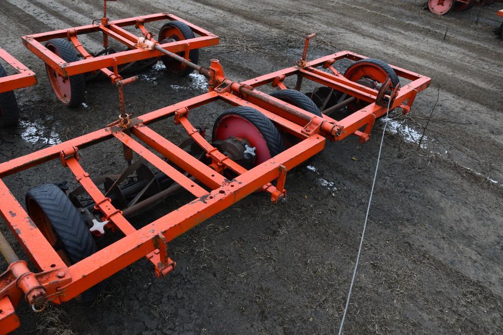 Jacobsen Blitzer 11 gang 28' pull-type fairway reel mower