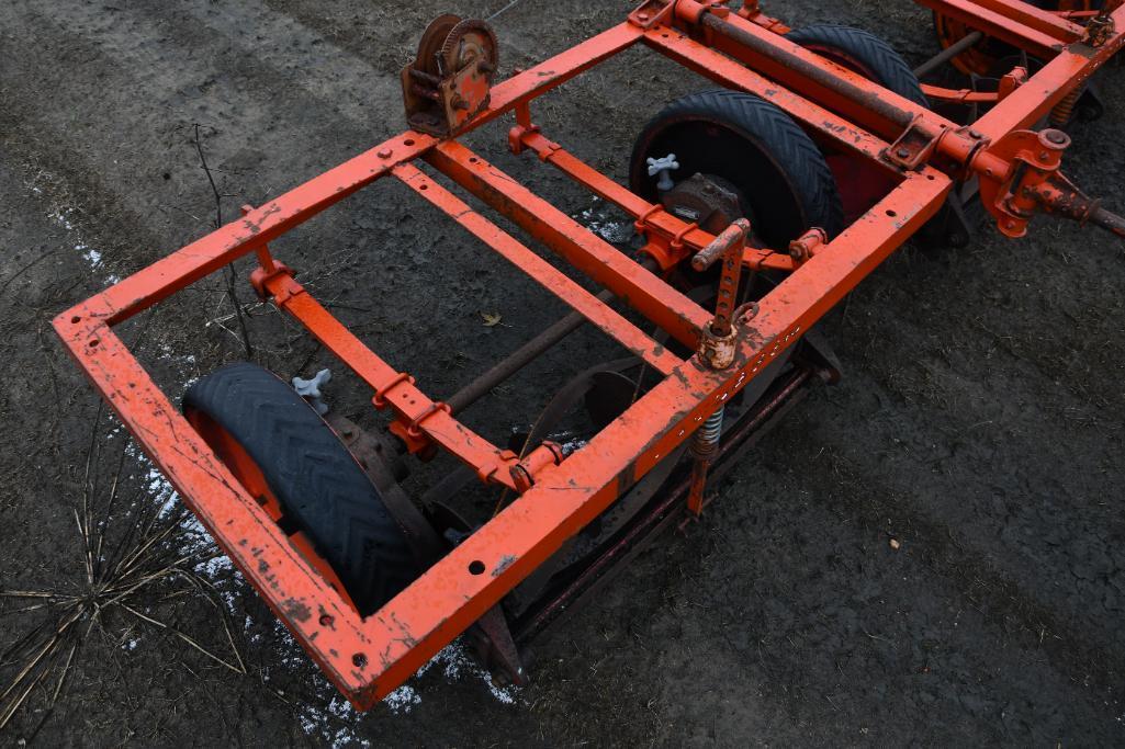 Jacobsen Blitzer 11 gang 28' pull-type fairway reel mower