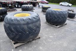 (2) 66x43.00-25 tires on JD 10-bolt wheels