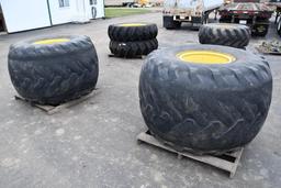 (2) 66x43.00-25 tires on JD 10-bolt wheels