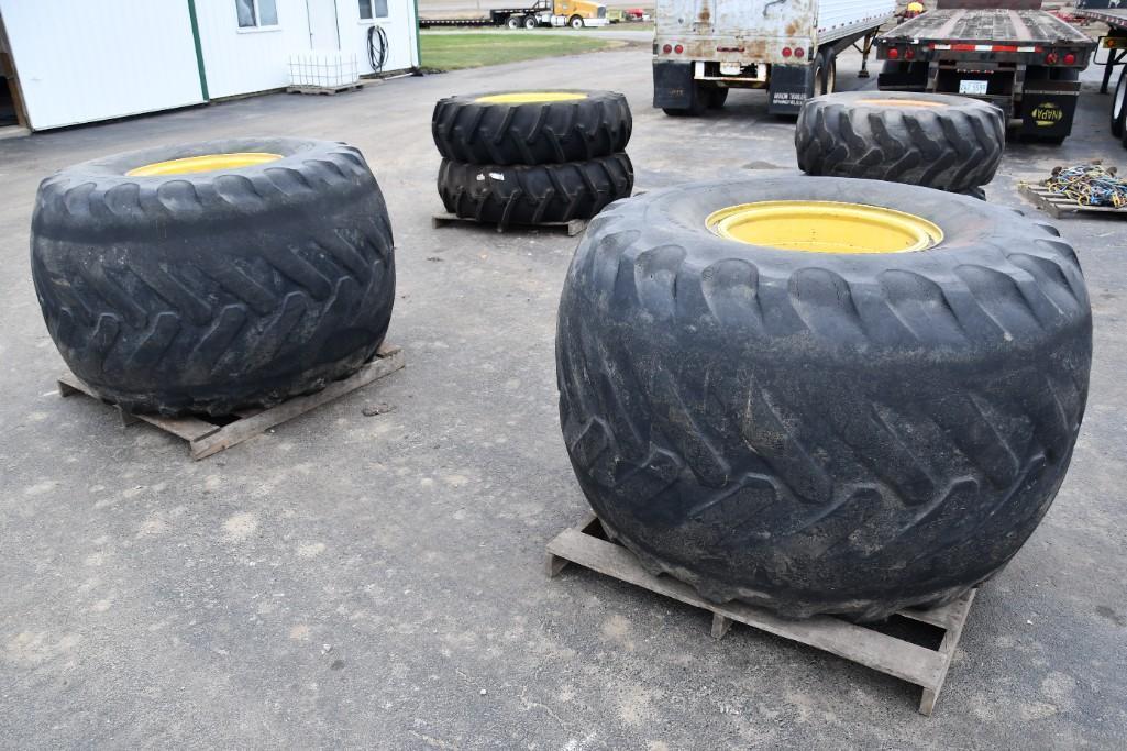 (2) 66x43.00-25 tires on JD 10-bolt wheels