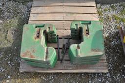 (10) John Deere suitcase weights