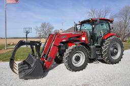 2009 Case-IH Maxxum 125 MFWD tractor