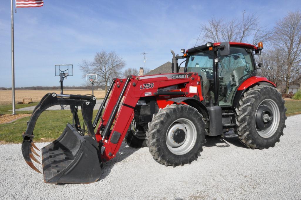 2009 Case-IH Maxxum 125 MFWD tractor