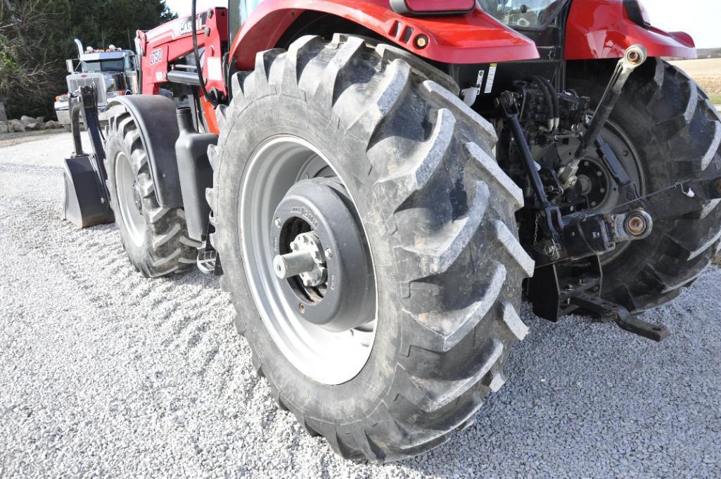 2009 Case-IH Maxxum 125 MFWD tractor