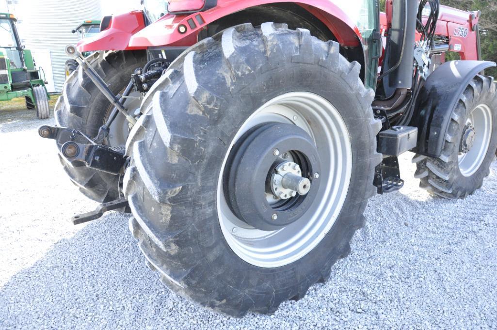 2009 Case-IH Maxxum 125 MFWD tractor