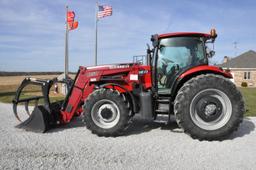 2009 Case-IH Maxxum 125 MFWD tractor