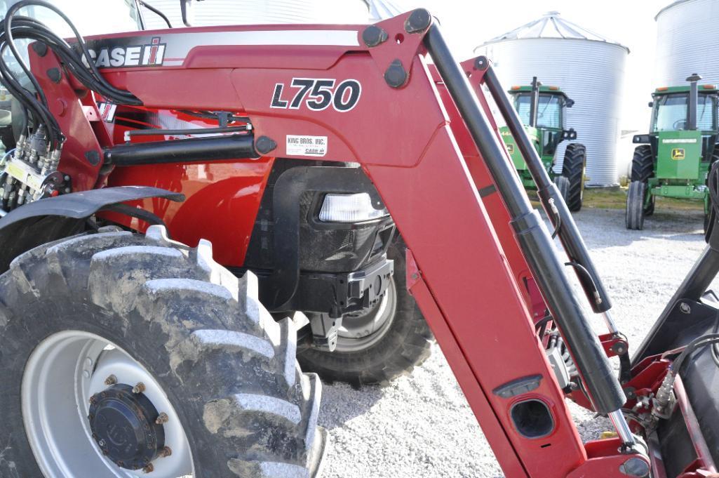 2009 Case-IH Maxxum 125 MFWD tractor