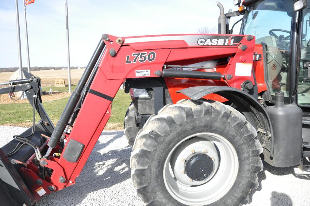 2009 Case-IH Maxxum 125 MFWD tractor