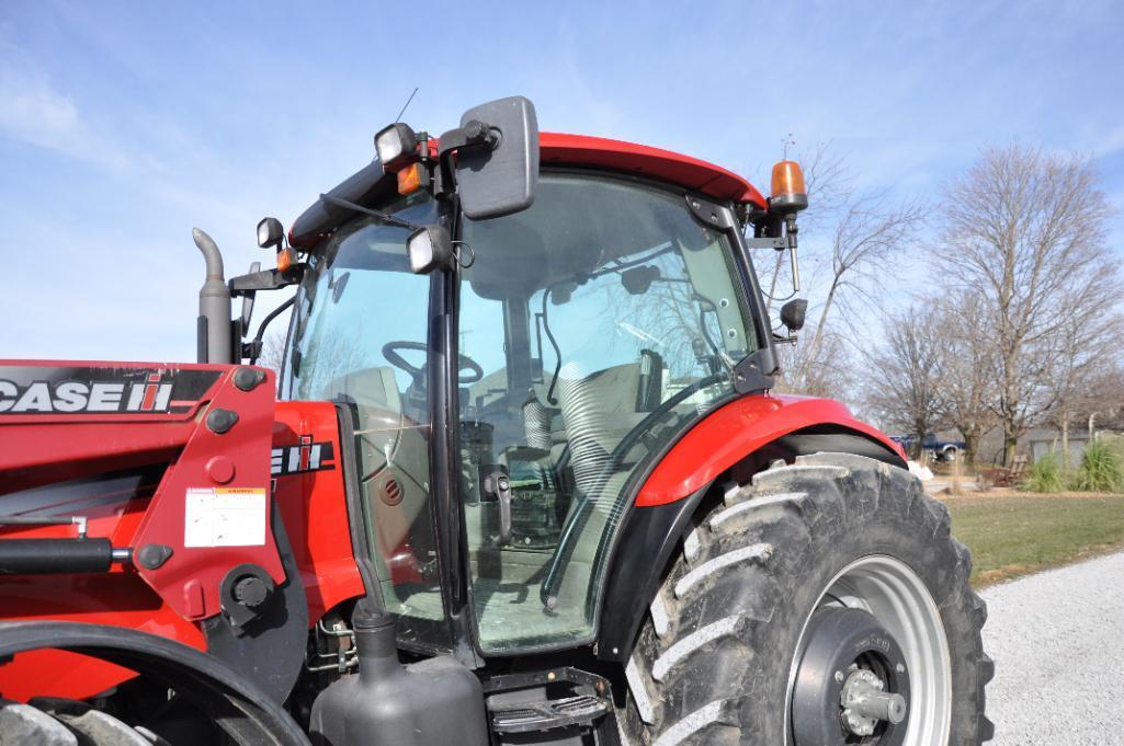 2009 Case-IH Maxxum 125 MFWD tractor