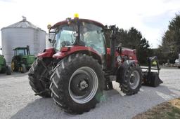 2009 Case-IH Maxxum 125 MFWD tractor