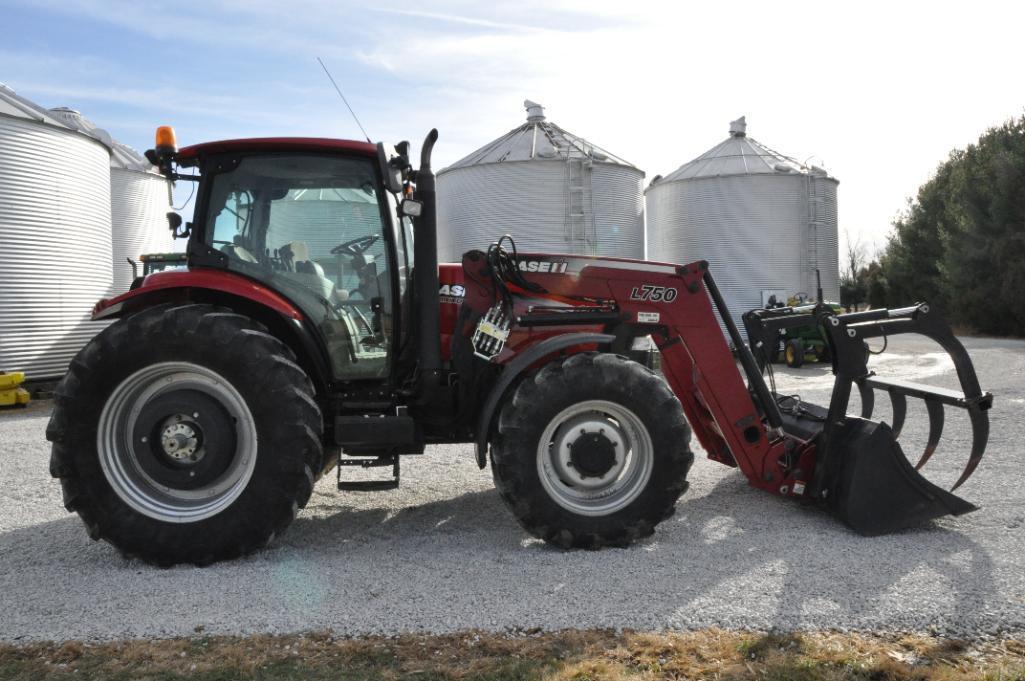2009 Case-IH Maxxum 125 MFWD tractor