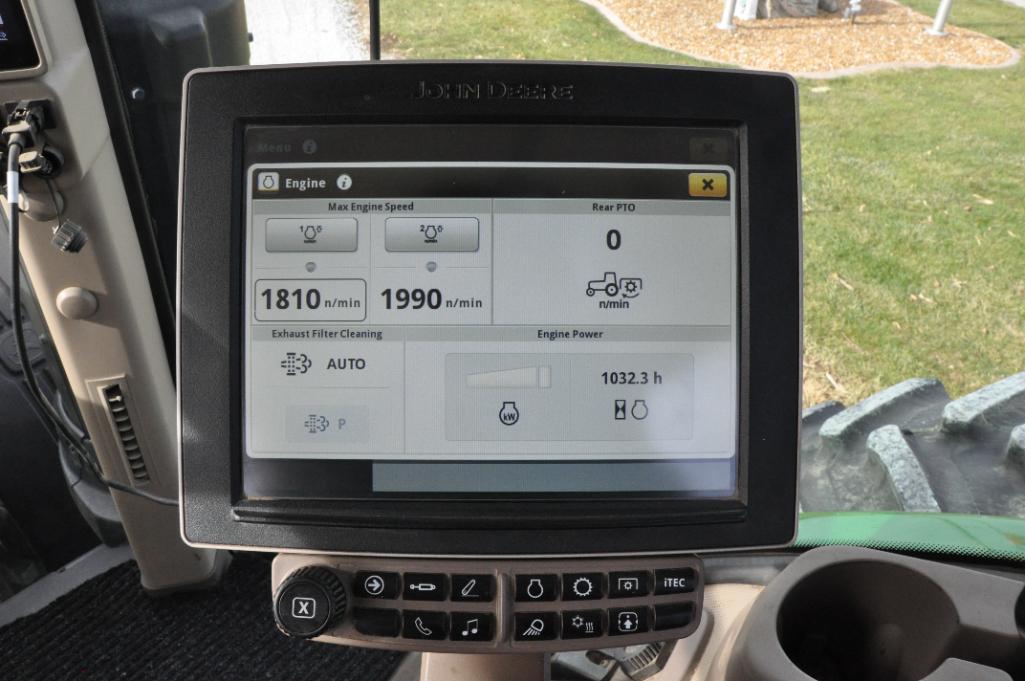 2016 John Deere 8320R MFWD tractor
