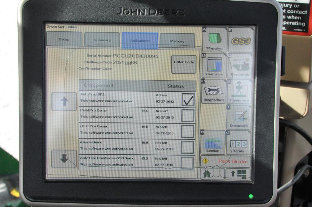 2012 John Deere 4940 self-propelled sprayer