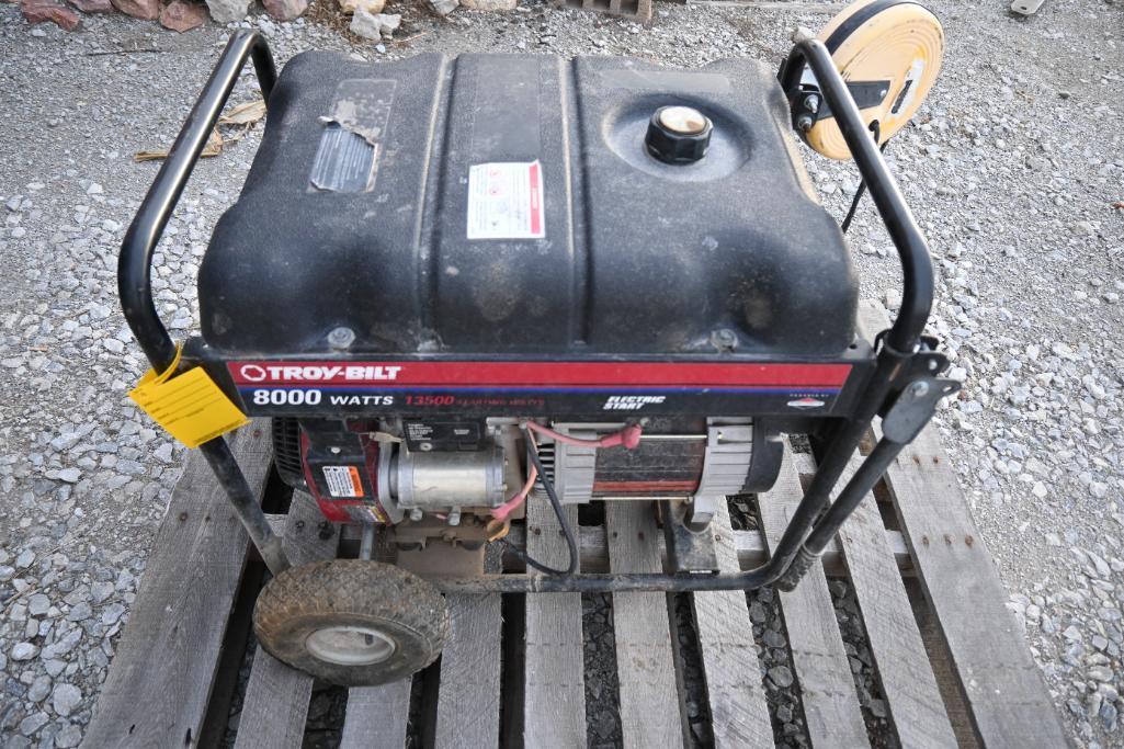 Troy-built 8000 watt generator