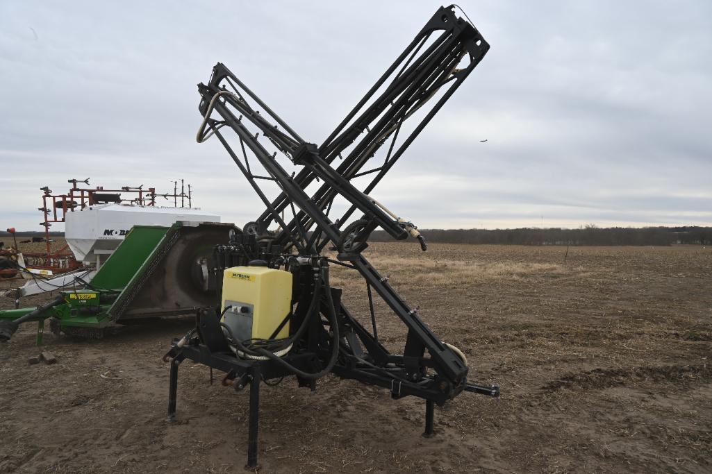 Schaben X-fold 3-pt. sprayer booms