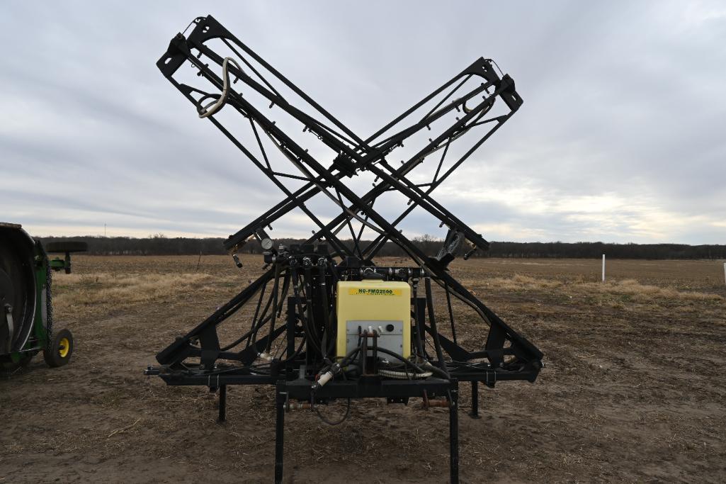 Schaben X-fold 3-pt. sprayer booms