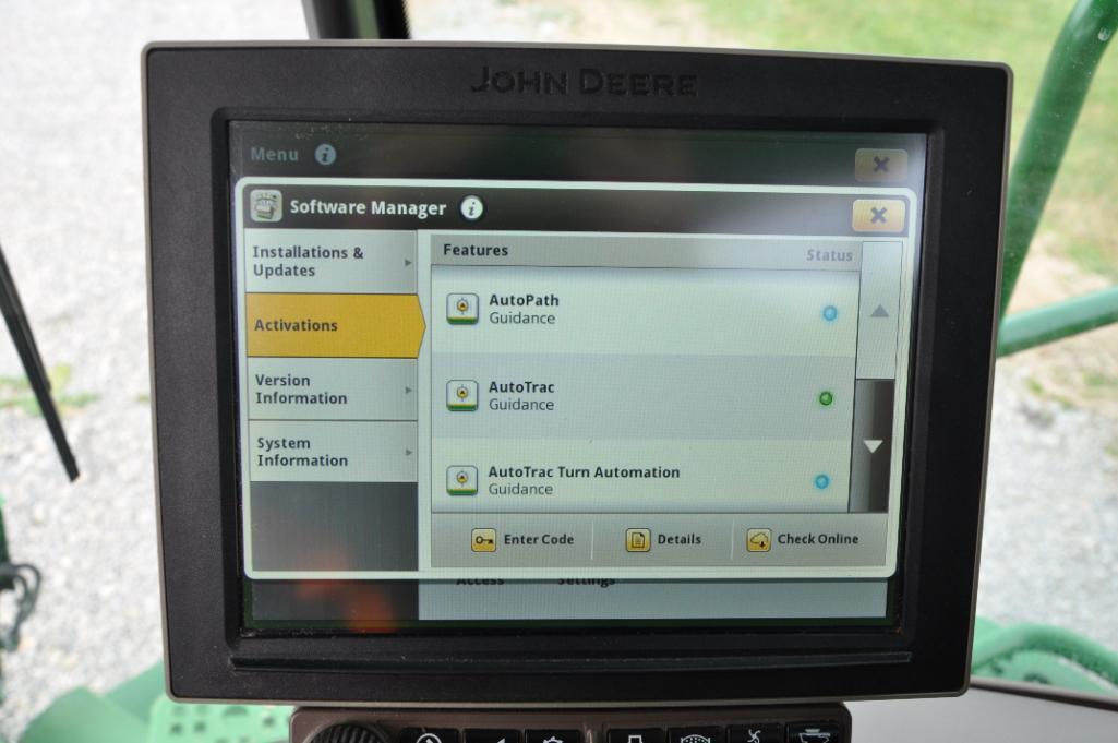 2018 John Deere S780 4wd combine