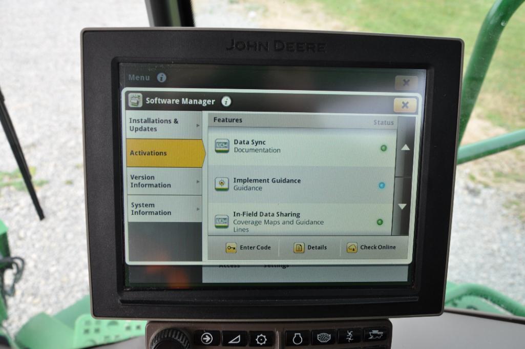 2018 John Deere S780 4wd combine
