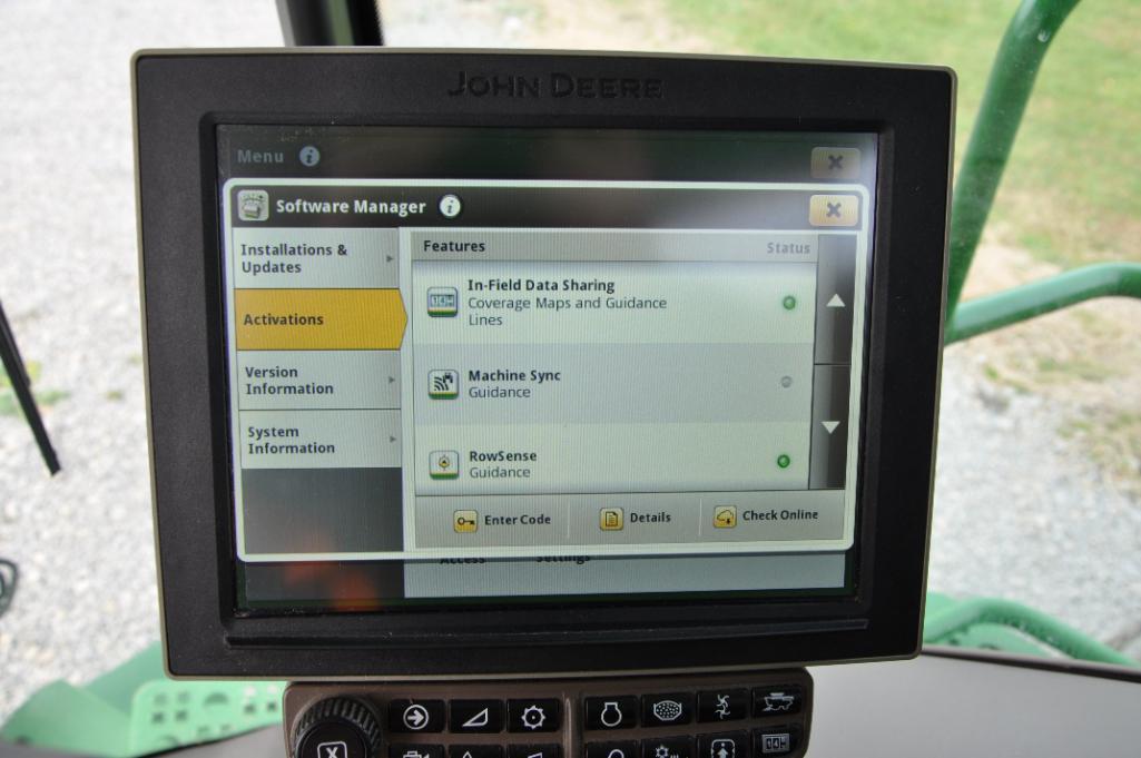 2018 John Deere S780 4wd combine