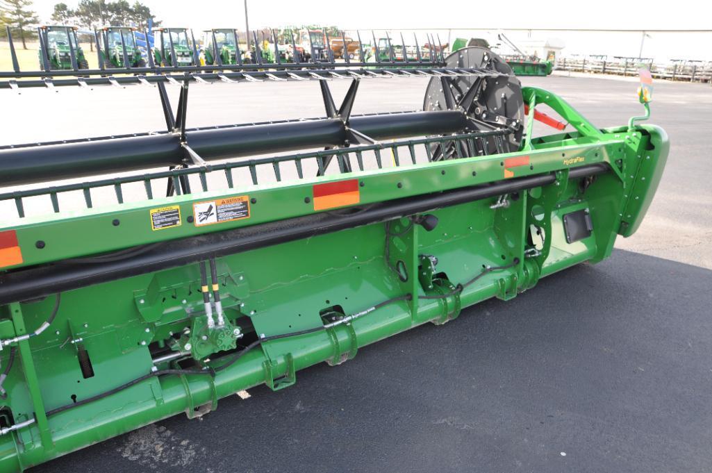 2018 John Deere 645FD 45' HydraFlex draper head