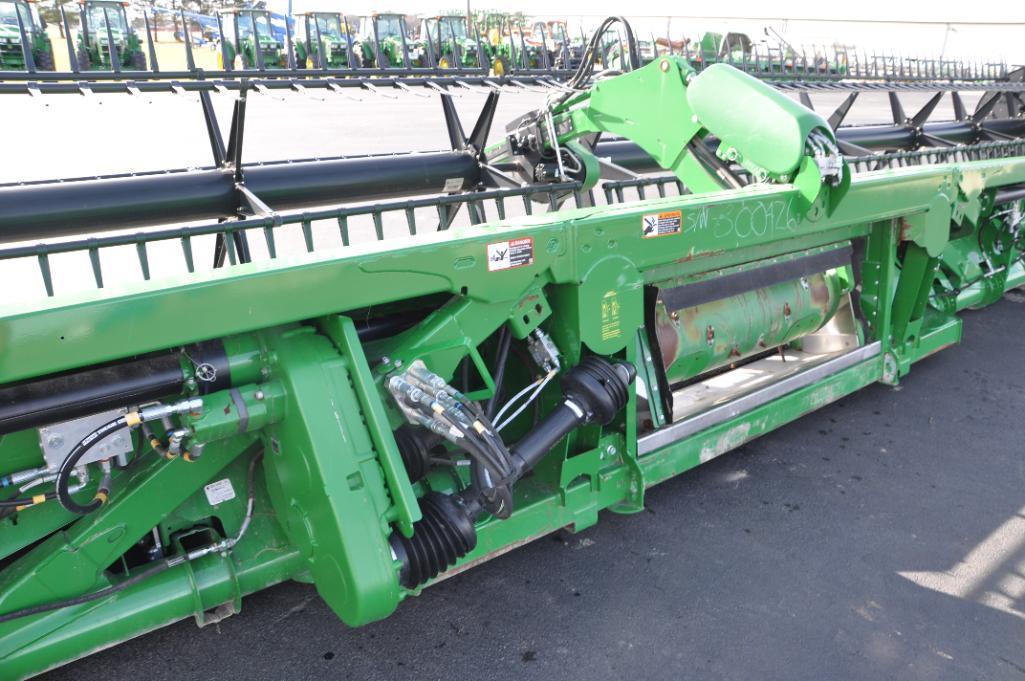 2018 John Deere 645FD 45' HydraFlex draper head