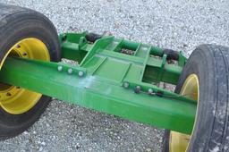 Mainframe axle assembly & tires off JD DB60 planter
