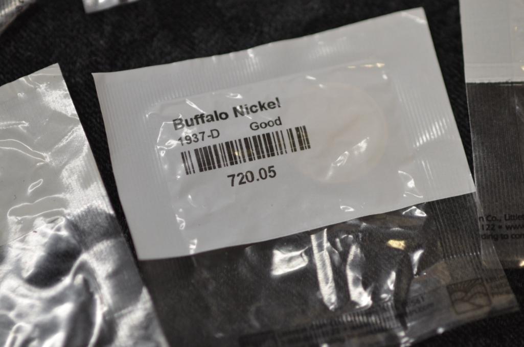 (8) BUFFALO NICKELS