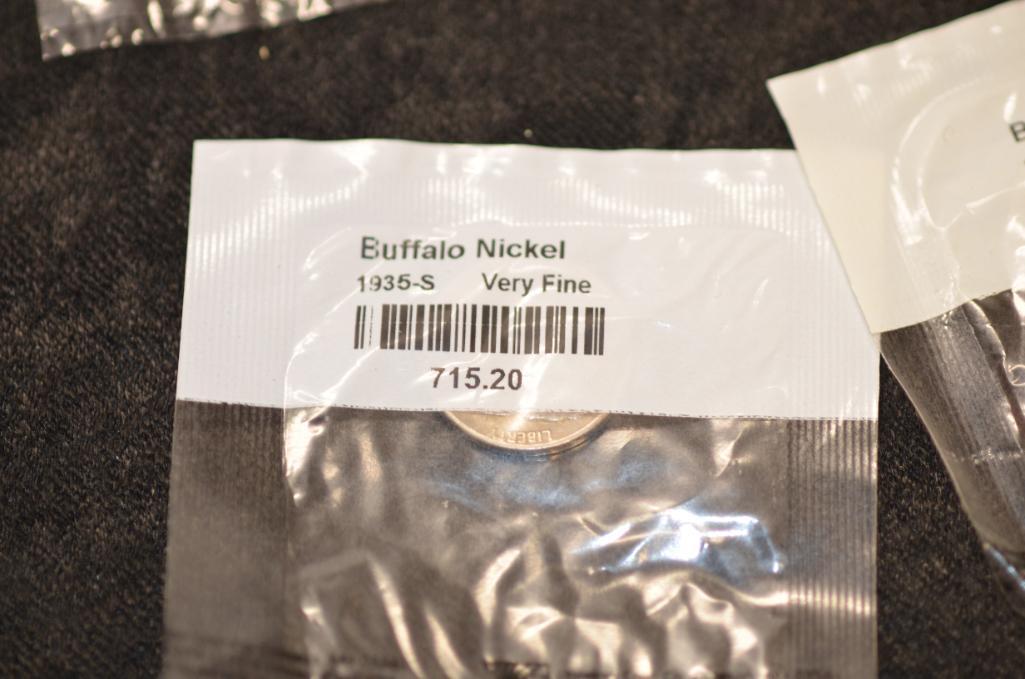 (8) BUFFALO NICKELS