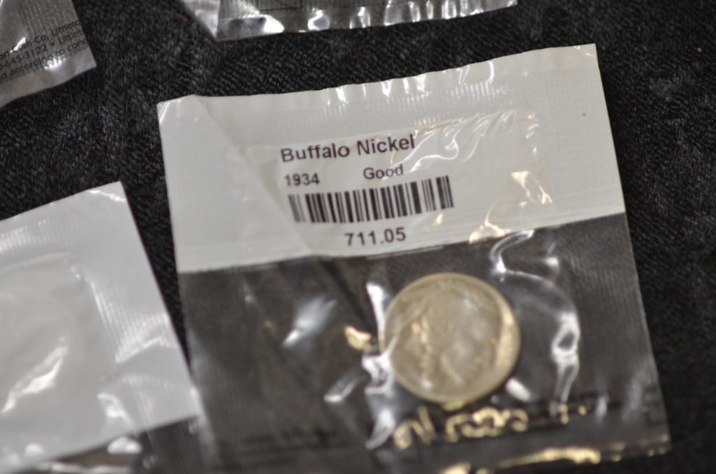 (8) BUFFALO NICKELS