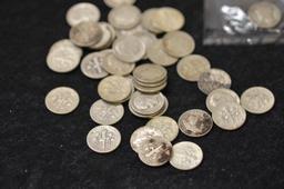 (40) SILVER DIMES