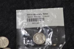 (40) SILVER DIMES