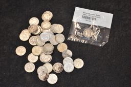 (40) SILVER DIMES