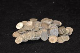 $10.00 FACE VALUE ROOSEVELT SILVER DIMES