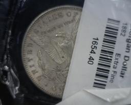 1882 MORGAN SILVER DOLLAR