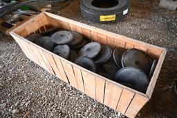 John Deere rubber closing wheels