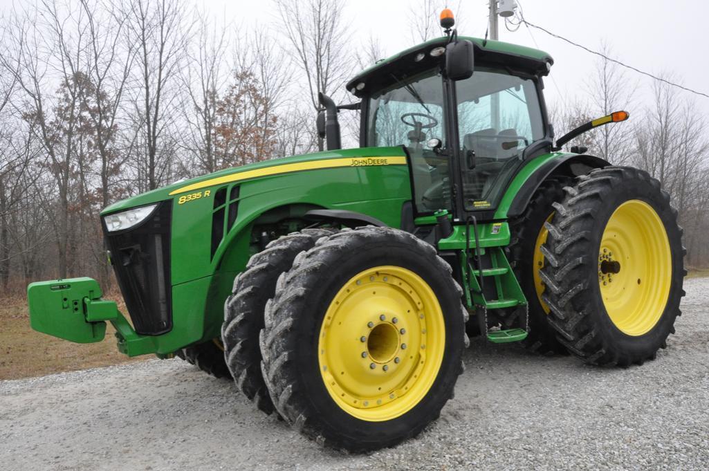 2012 John Deere 8335R MFWD tractor