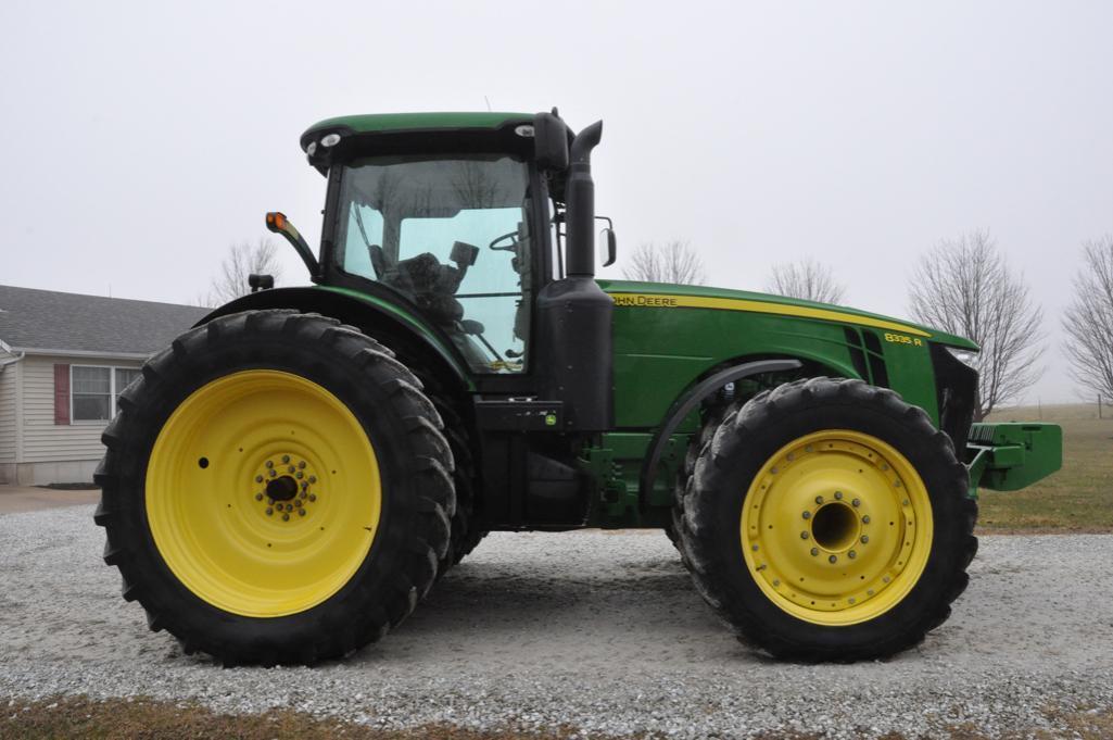 2012 John Deere 8335R MFWD tractor