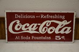 Modern Coca-Cola Single sided Sign