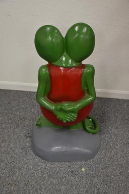 Ratfink cast alum. Statue