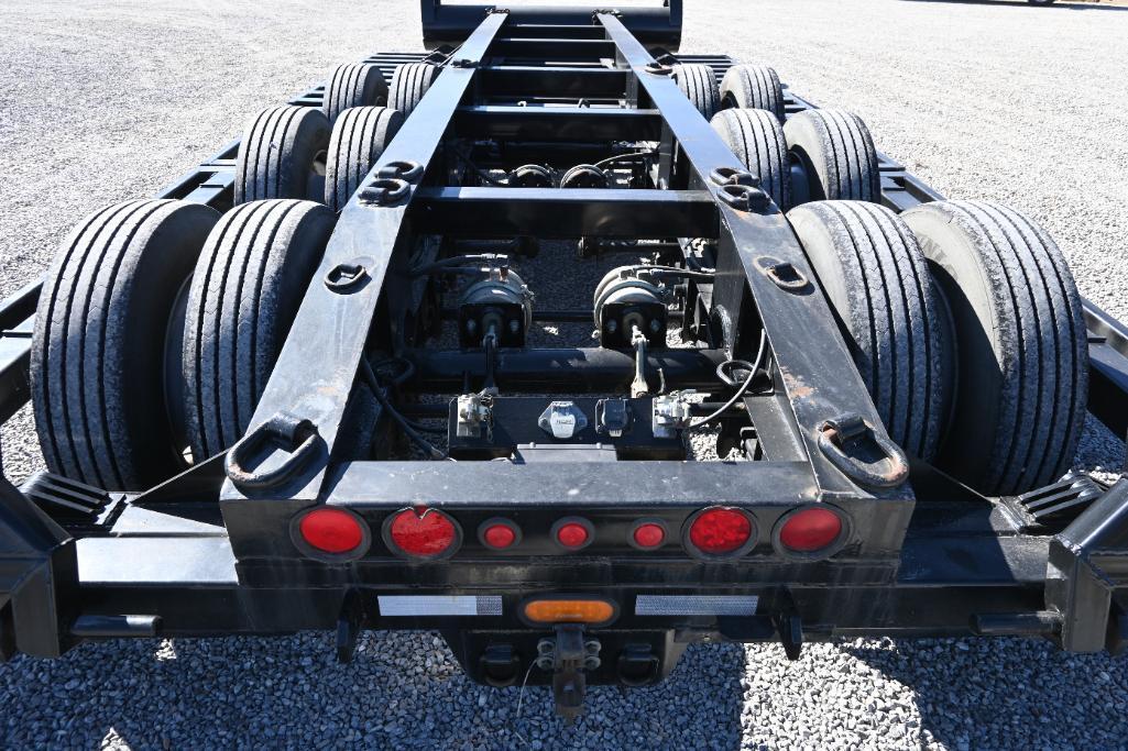 Shop built 34' combine trailer