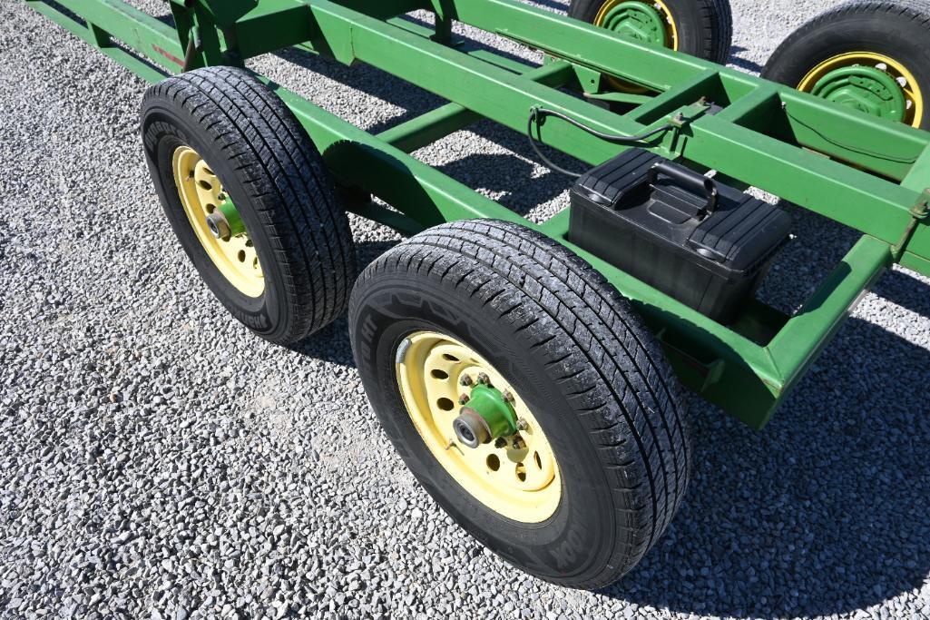 Shop built 32' head cart