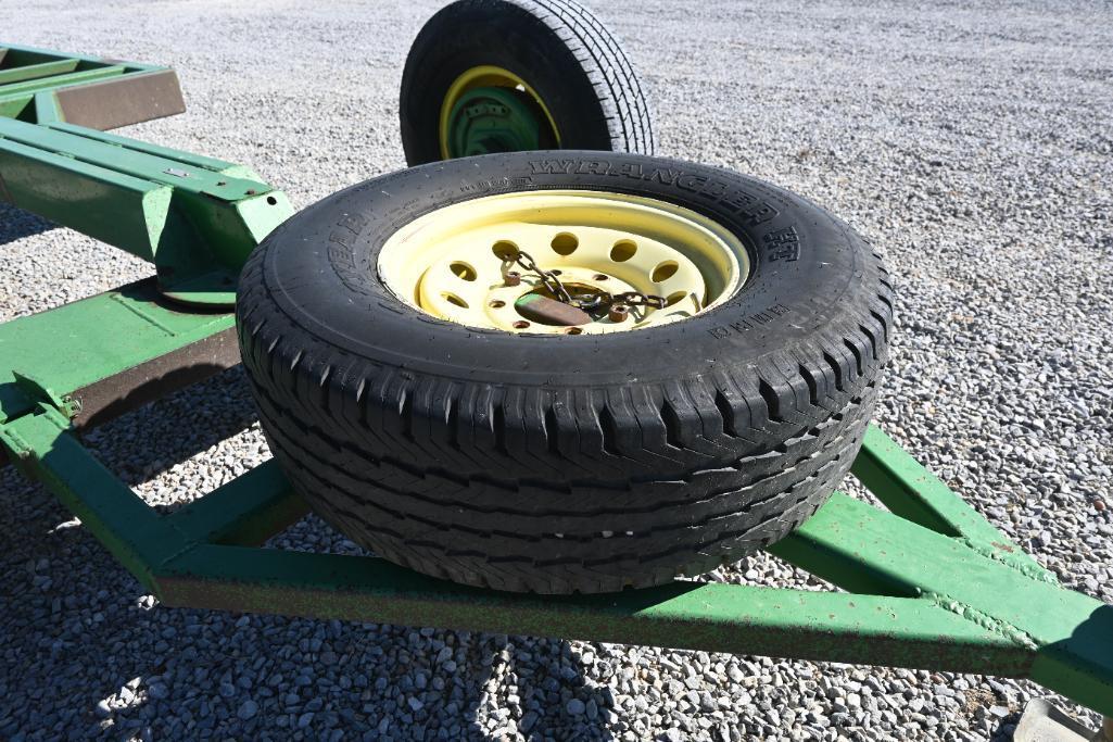 Shop built 32' head cart