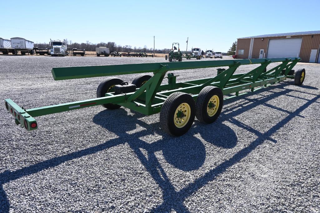 Shop built 32' head cart