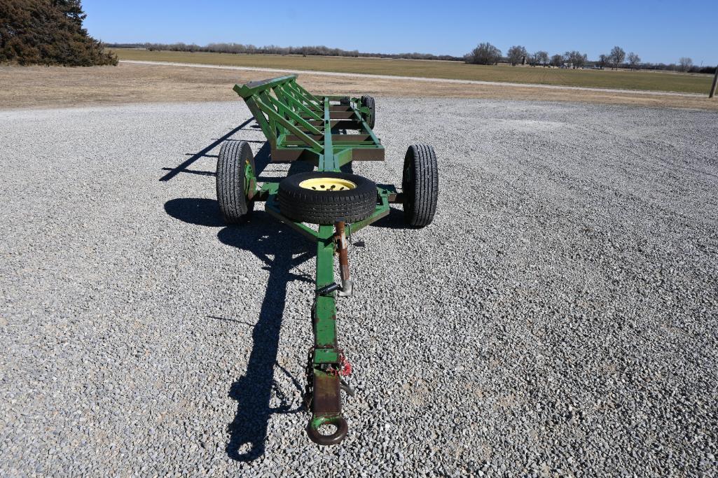 Shop built 32' head cart